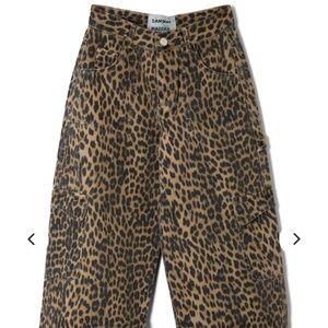 Damson Madder Dion Leopard Cargo